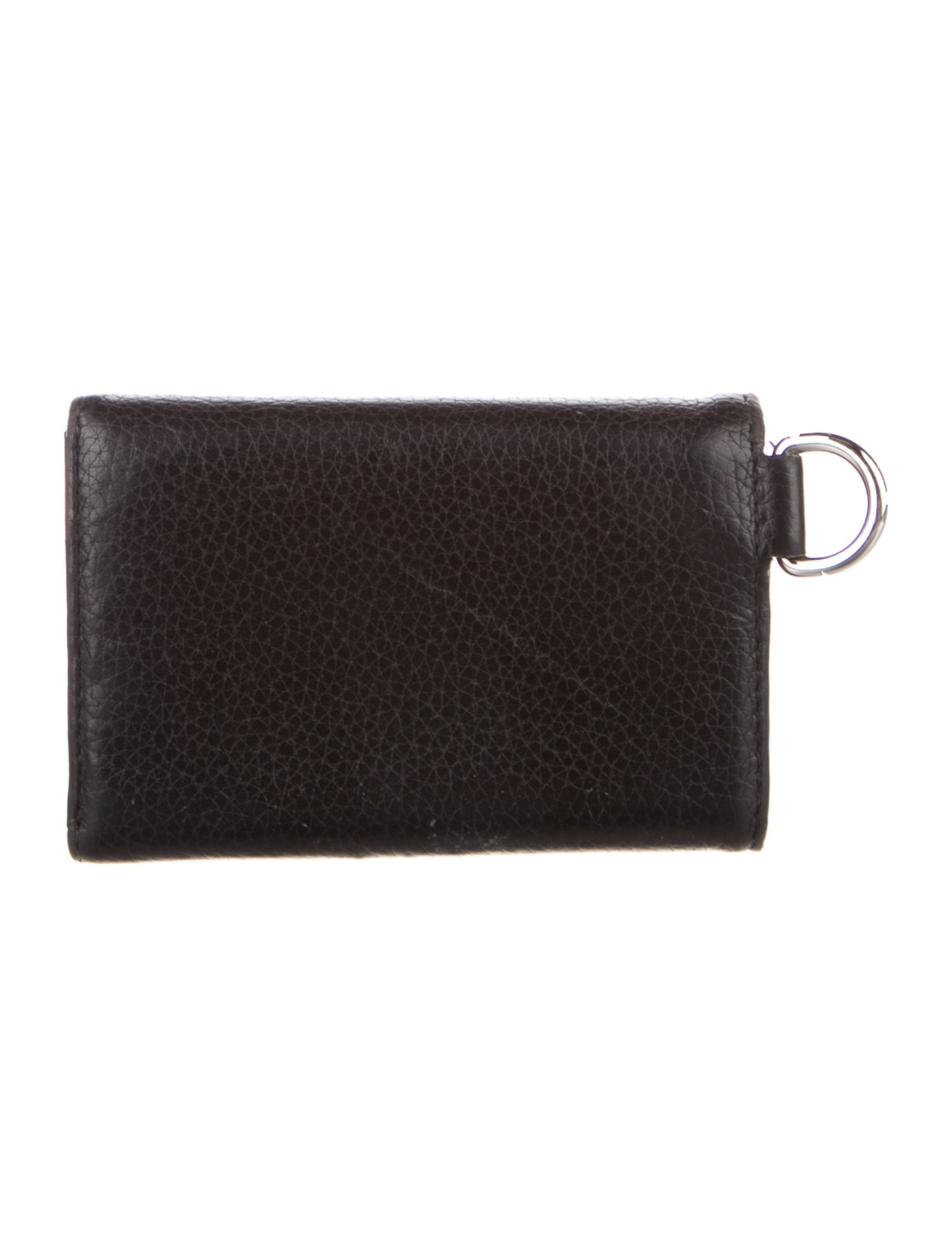 Burberry Finn Patches Leather Wallet